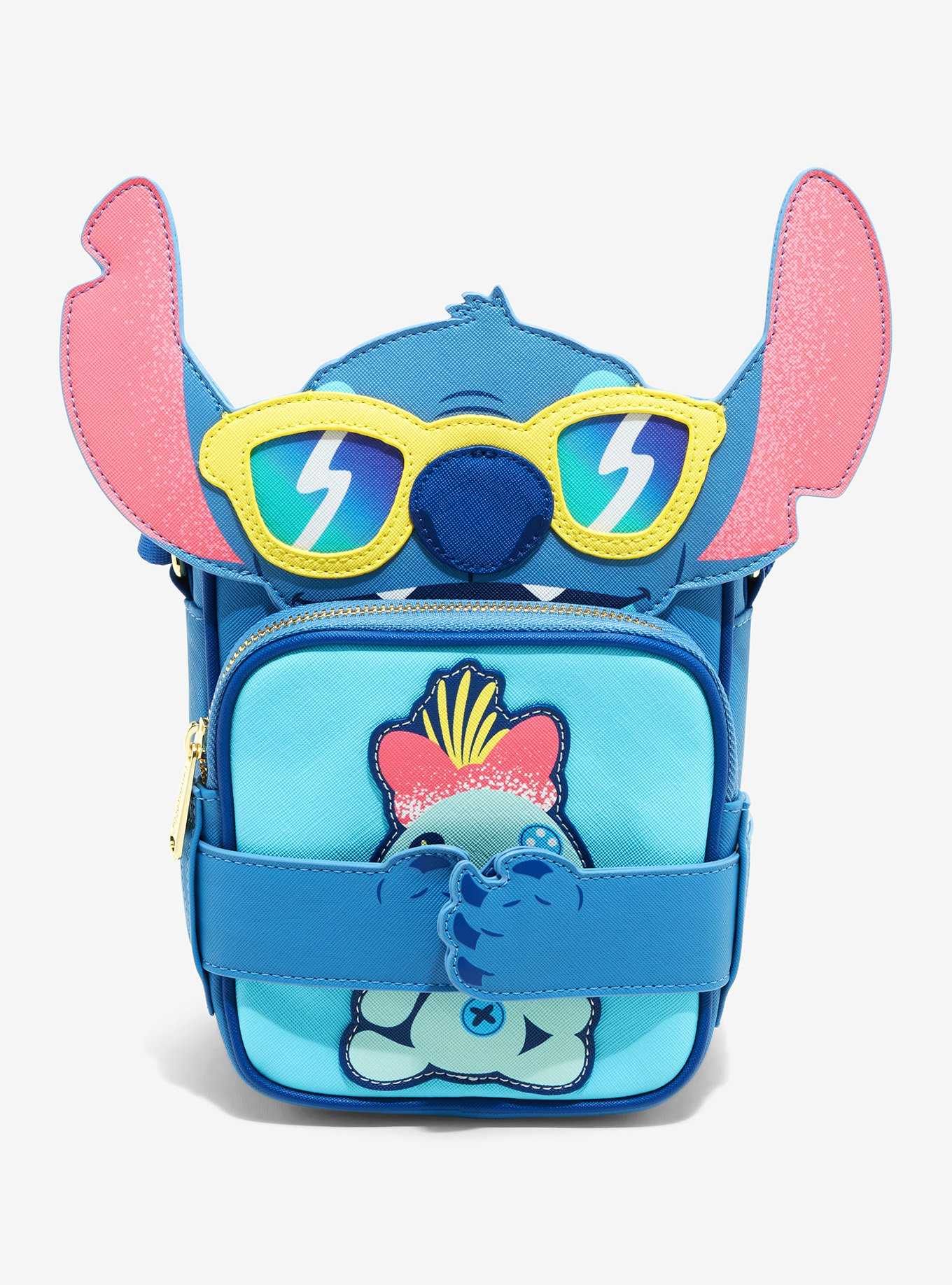 Disney Lilo & Stitch Light Blue Mini Dome Crossbody Bag, Hot Topic