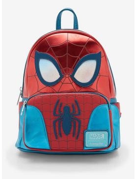 Loungefly Marvel Spider-Man Metallic Figural Mini Backpack, , hi-res