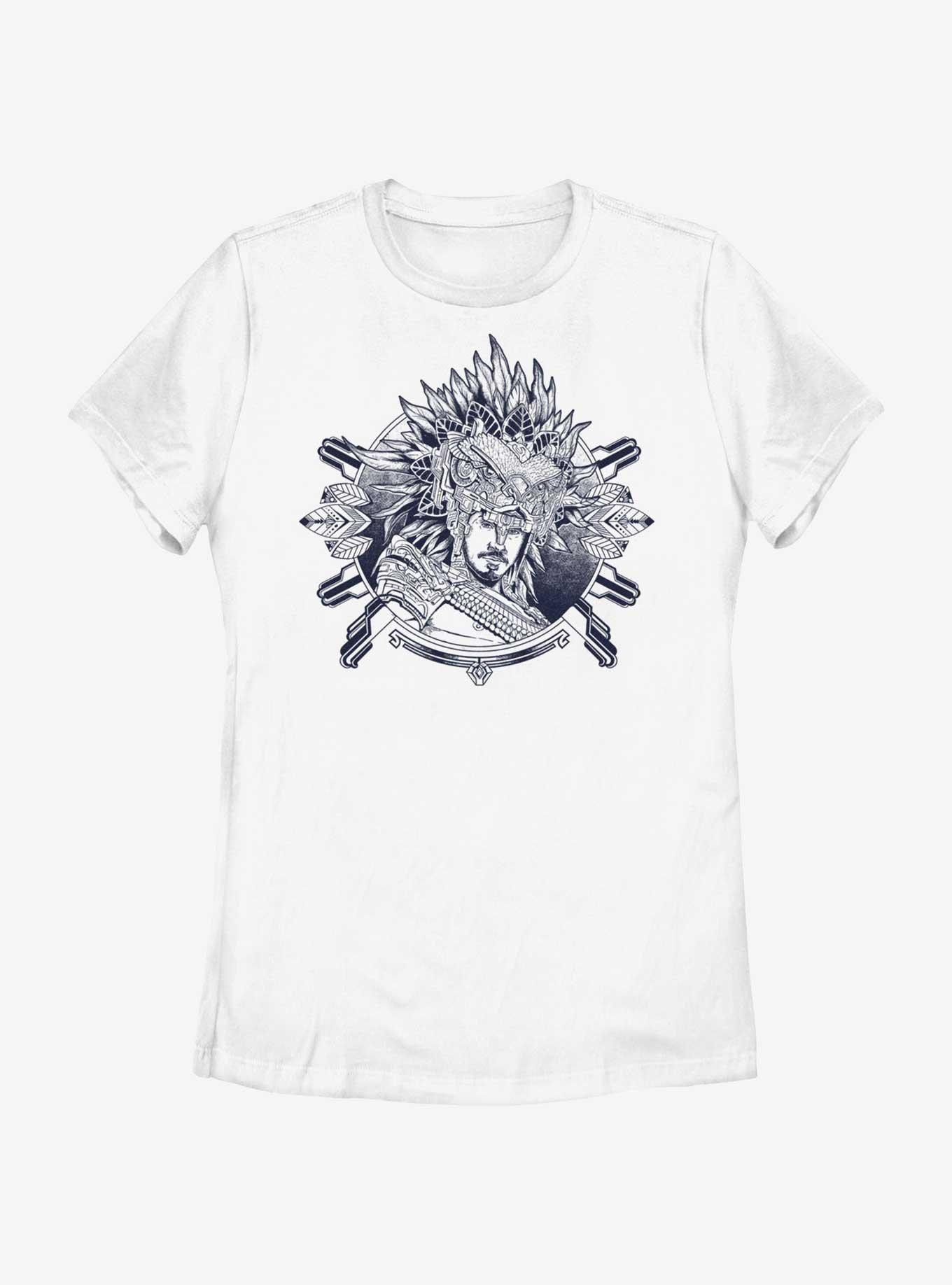 Marvel Black Panther: Wakanda Forever Namor Outline Ink DesignWomens T-Shirt, , hi-res