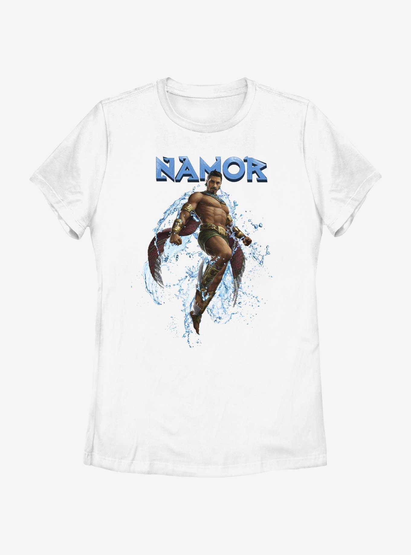 Marvel Black Panther: Wakanda Forever Namor Portrait Womens T-Shirt, , hi-res