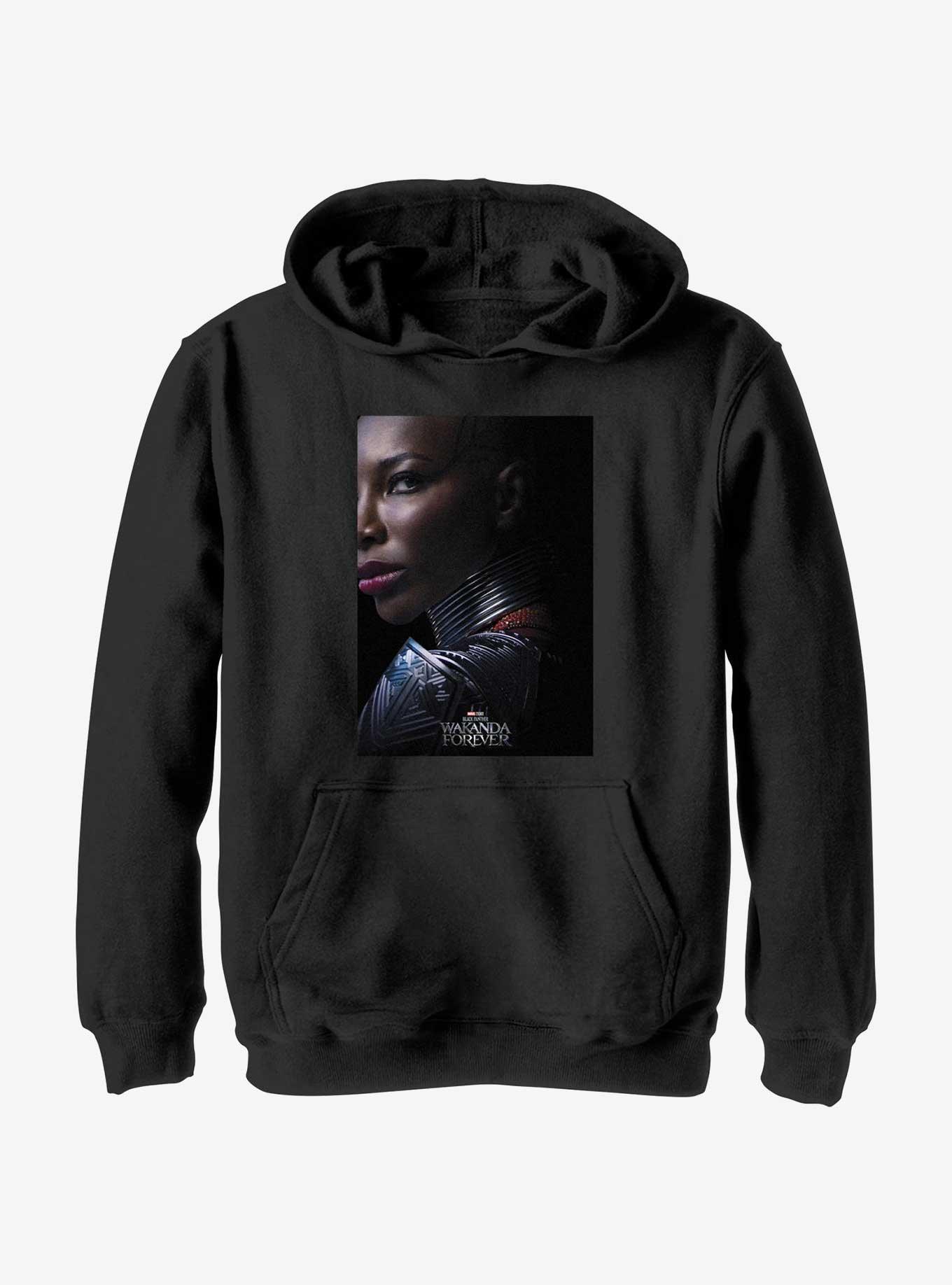 Marvel Black Panther: Wakanda Forever Aneka Movie Poster Youth Hoodie, , hi-res