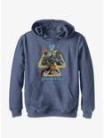 Marvel Black Panther: Wakanda Forever Namor Talokan Force Youth Hoodie, NAVY HTR, hi-res