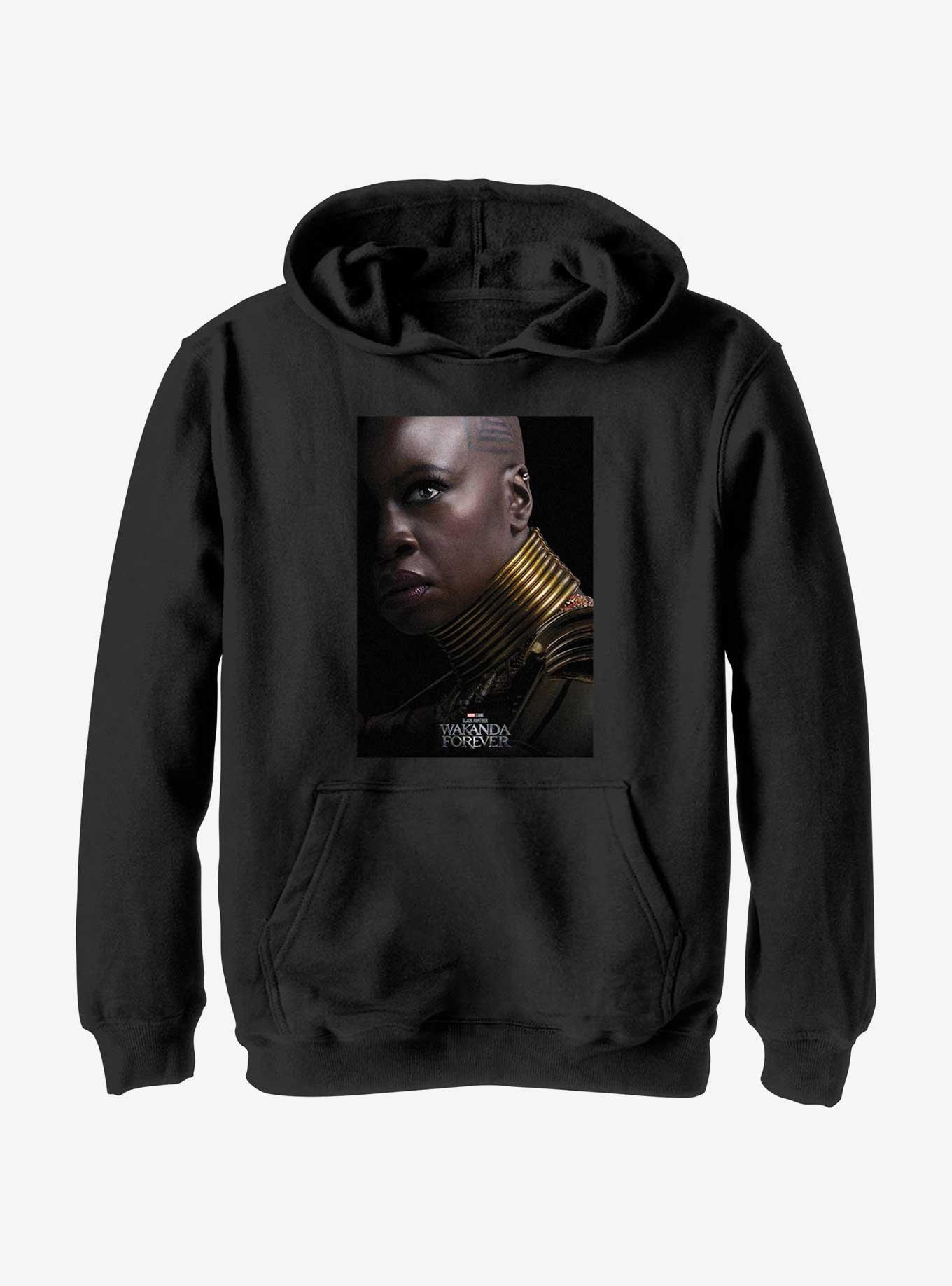 Marvel Black Panther: Wakanda Forever Okoye Movie Poster Youth Hoodie, , hi-res