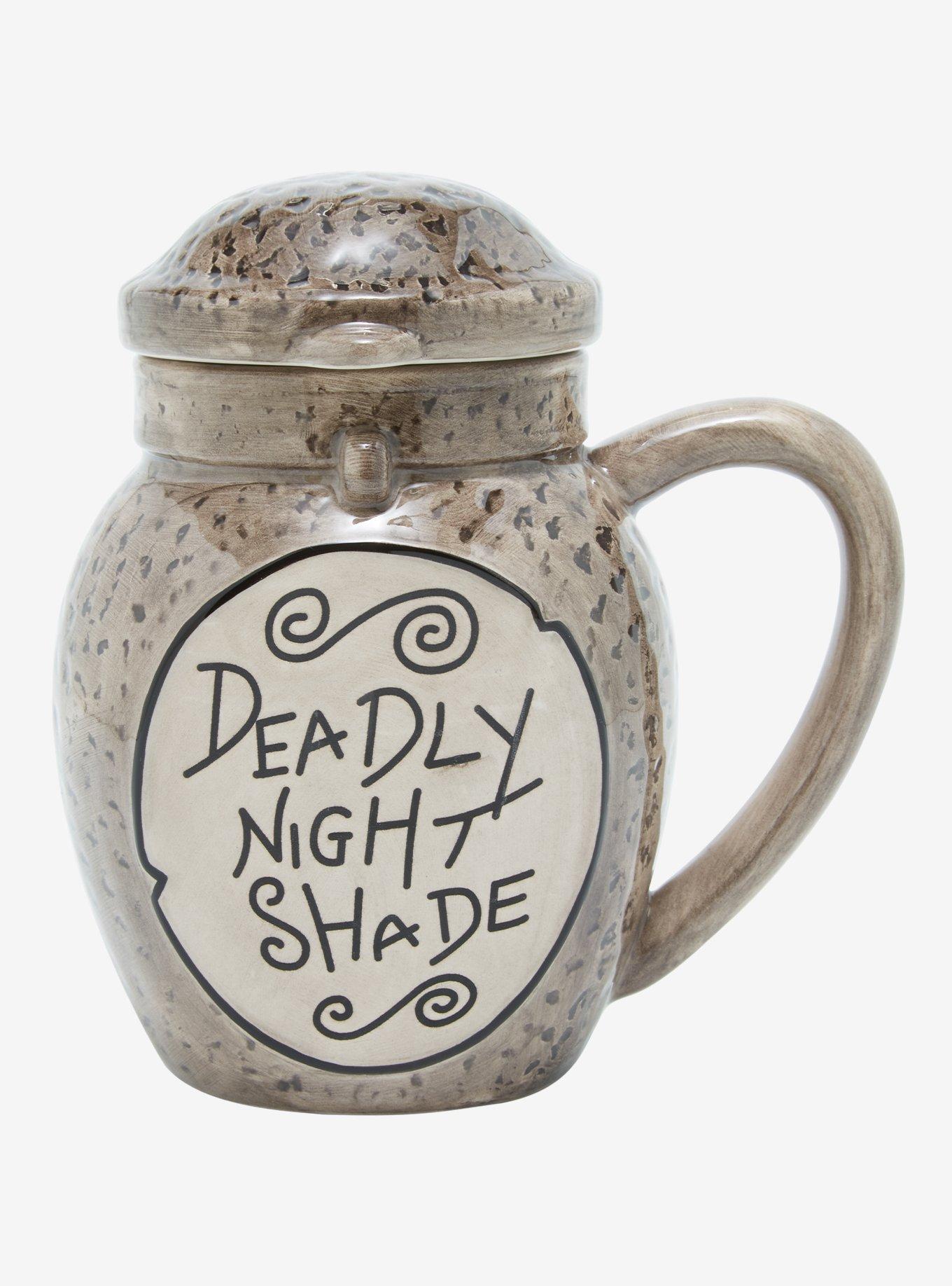 DEADLY NIGHTSHADE 陶器容器 Disney The Nightmare Before Christmas 30th Anniversary Deadly