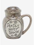 Disney The Nightmare Before Christmas 30th Anniversary Deadly Nightshade Figural Mug with Lid, , hi-res