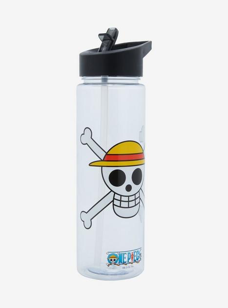 One Piece Straw Hat Pirates Logo Water Bottle