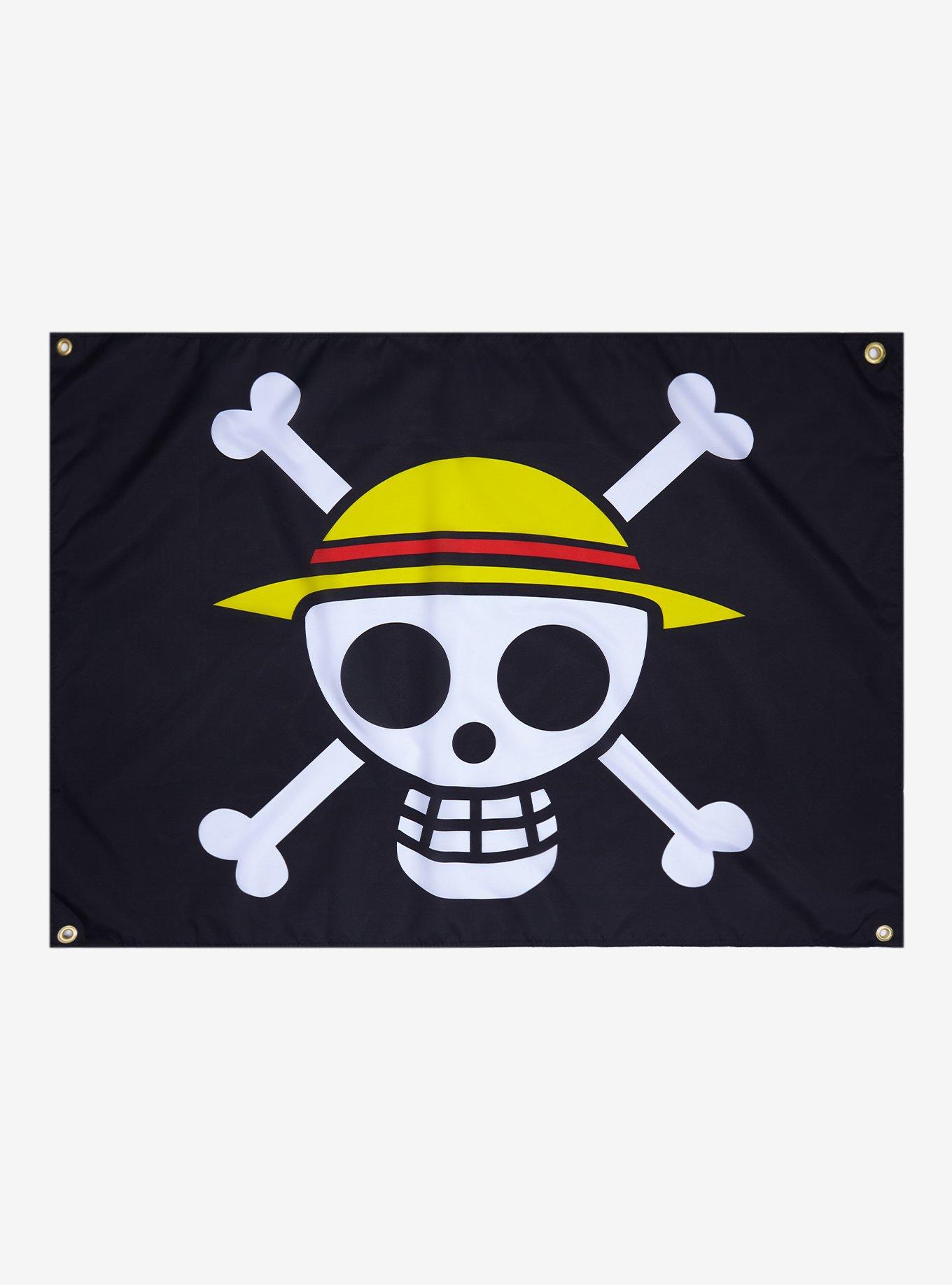 One Piece Straw Hat Crew Jolly Roger Flag | BoxLunch