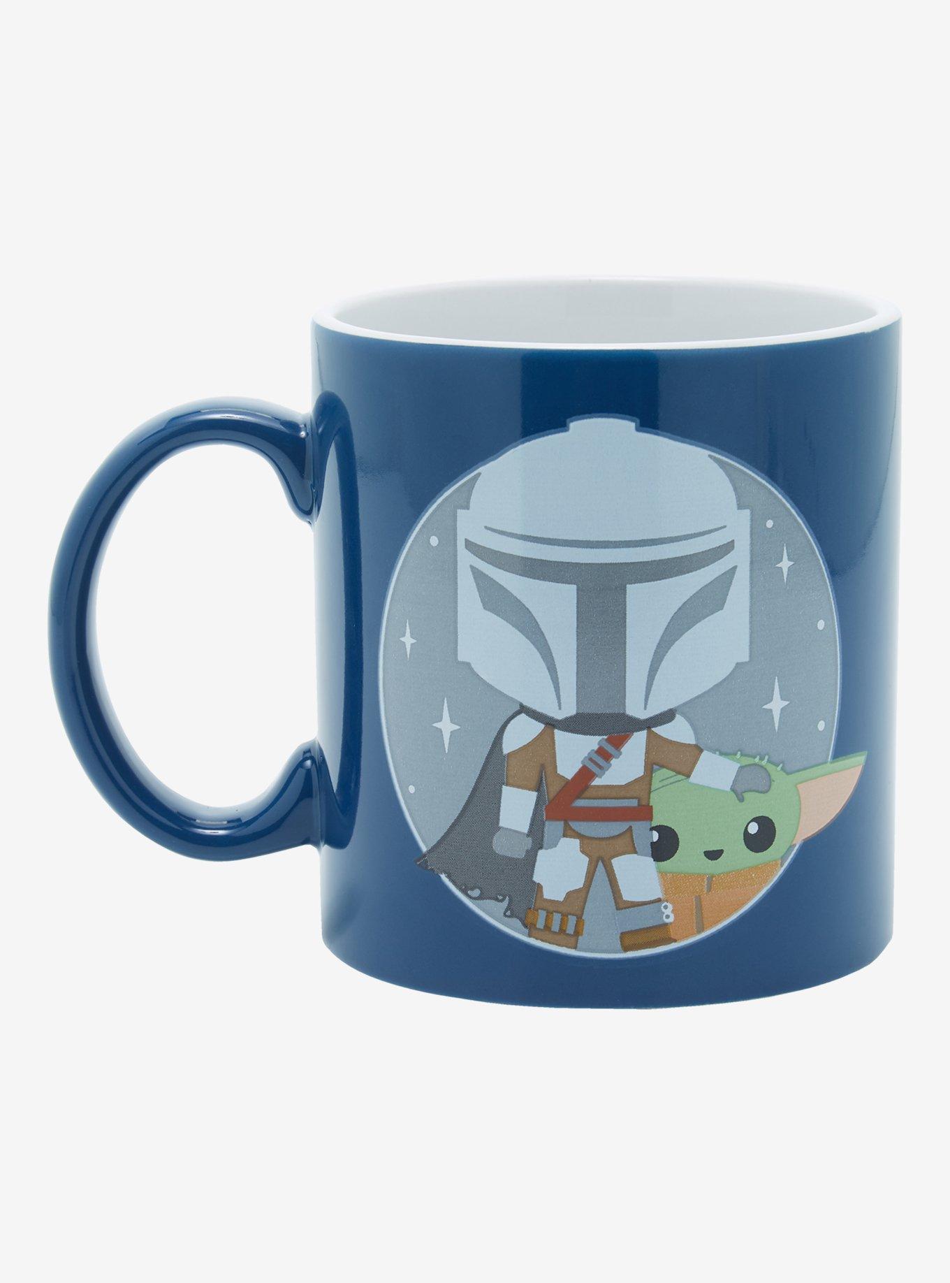 Star Wars The Mandalorian Chibi Grogu and Mando Mug, , hi-res