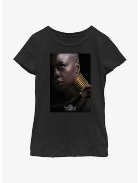 Marvel Black Panther: Wakanda Forever Okoye Movie Poster Youth Girls T-Shirt, , hi-res