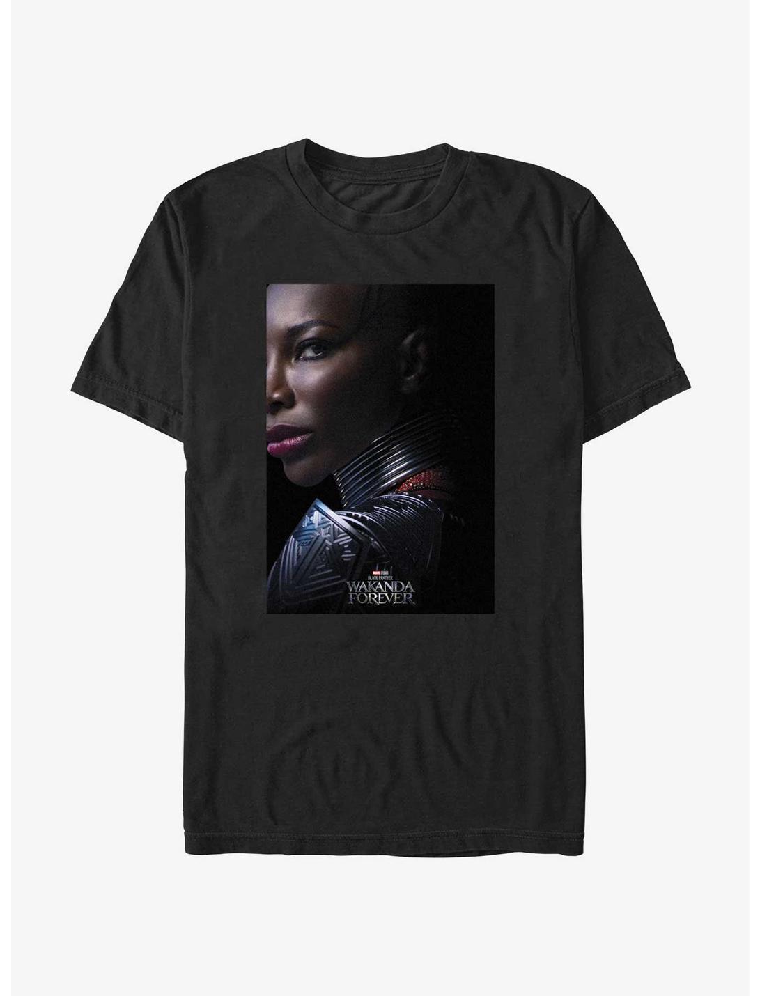 Marvel Black Panther: Wakanda Forever Aneka Movie Poster T-Shirt, BLACK, hi-res