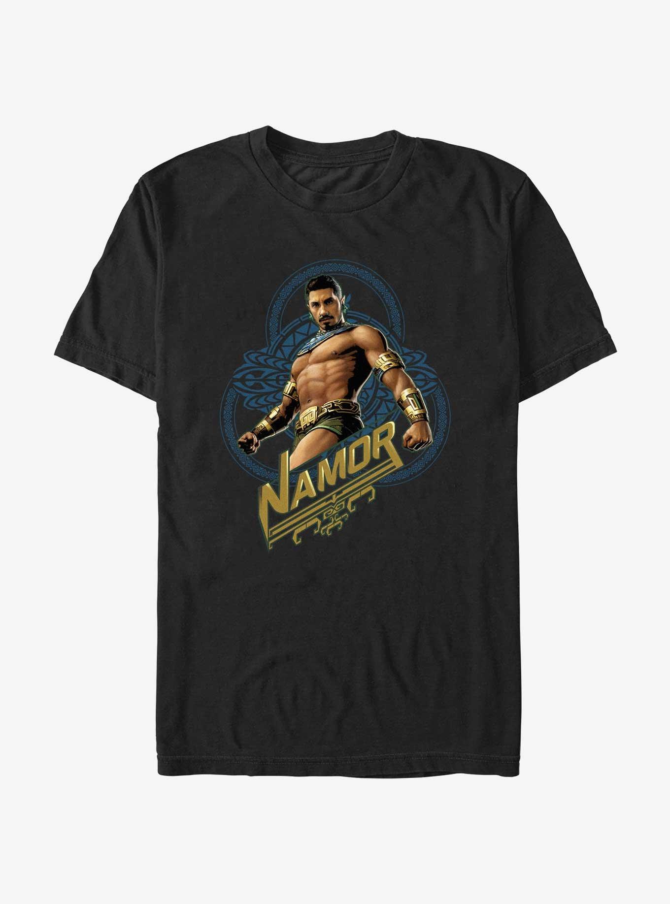 Marvel Black Panther: Wakanda Forever Namor Power T-Shirt, BLACK, hi-res