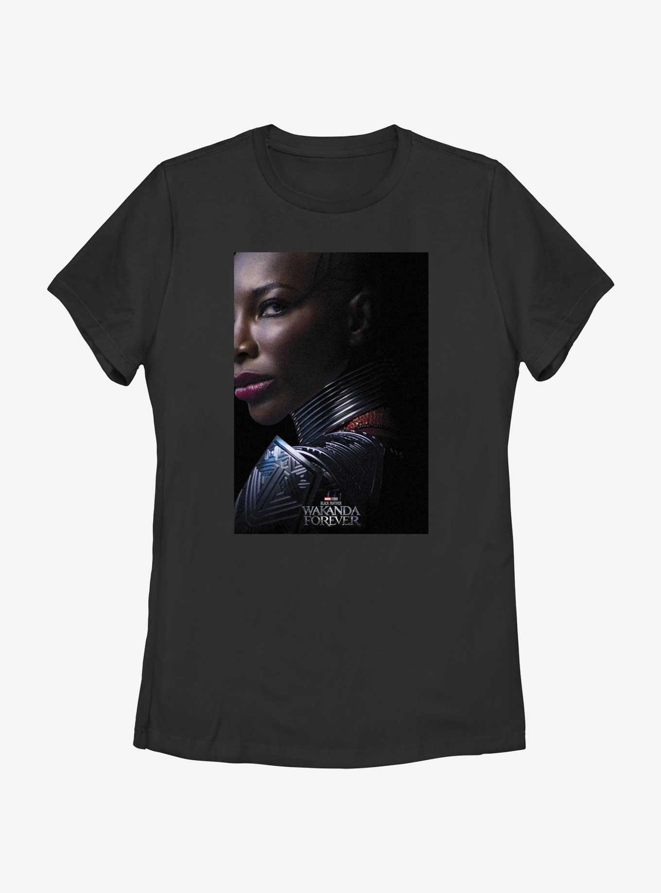 Marvel Black Panther: Wakanda Forever Aneka Movie Poster Womens T-Shirt, BLACK, hi-res