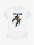 Marvel Black Panther: Wakanda Forever Namor Portrait Womens T-Shirt, WHITE, hi-res