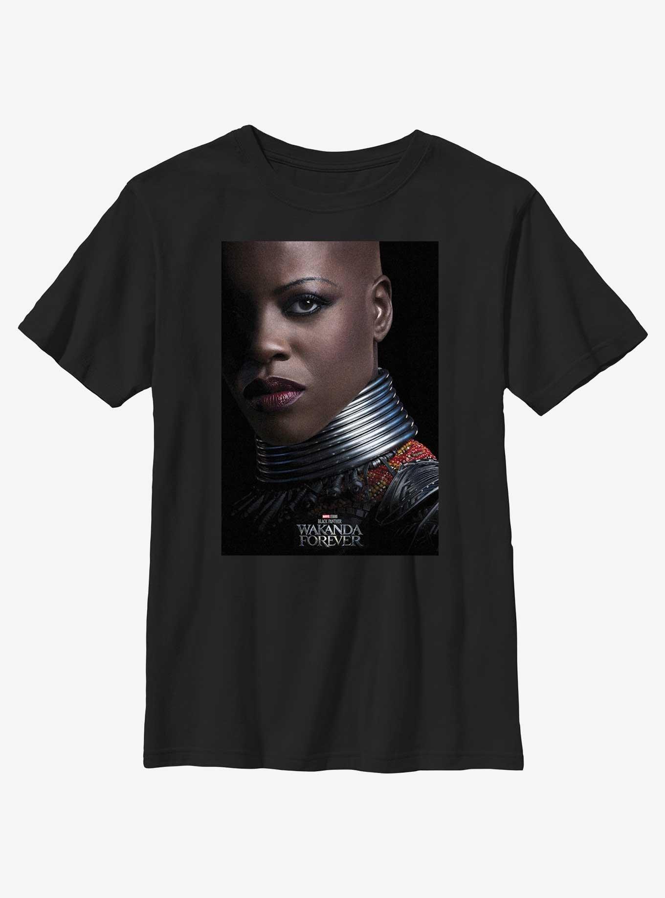 Marvel Black Panther: Wakanda Forever Ayo Movie Poster Youth T-Shirt, , hi-res