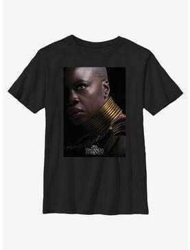 Marvel Black Panther: Wakanda Forever Okoye Movie Poster Youth T-Shirt, , hi-res