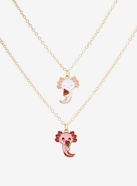 Axolotl Fruit Bestie Necklace Set - BoxLunch Exclusive | BoxLunch