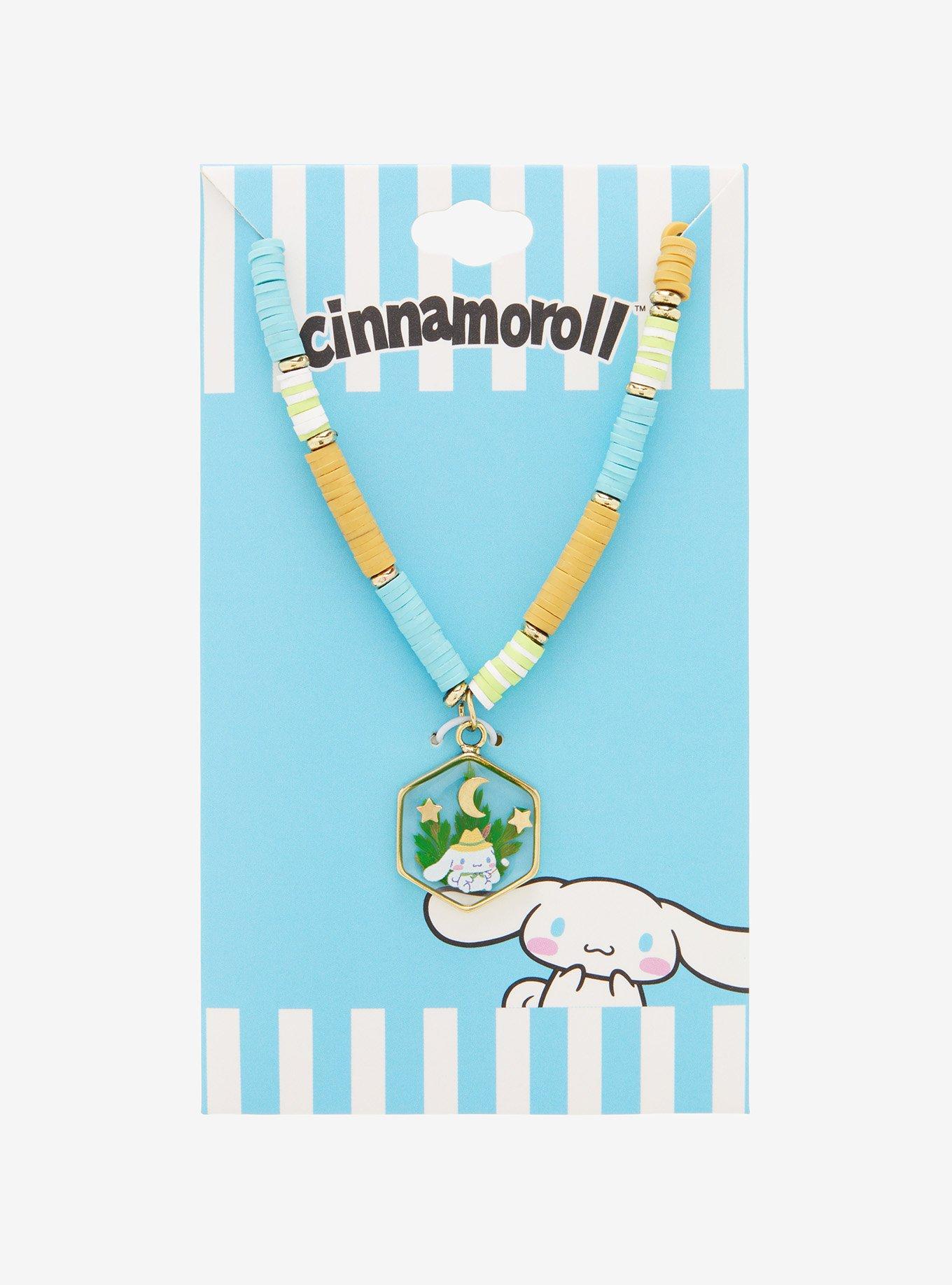 Sanrio Cinnamoroll Camping Beaded Necklace BoxLunch Exclusive BoxLunch