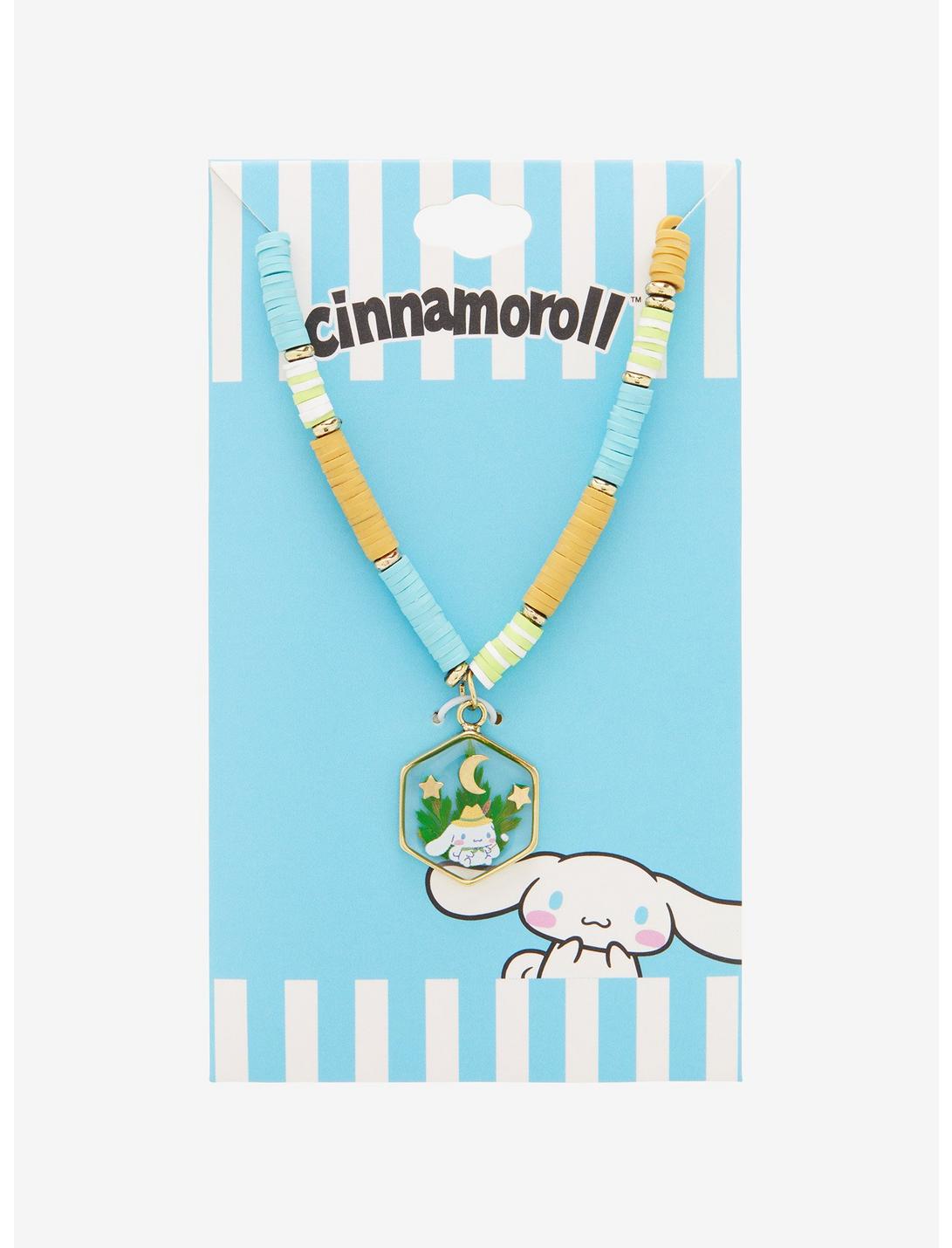 Sanrio Cinnamoroll Camping Beaded Necklace - BoxLunch Exclusive, , hi-res