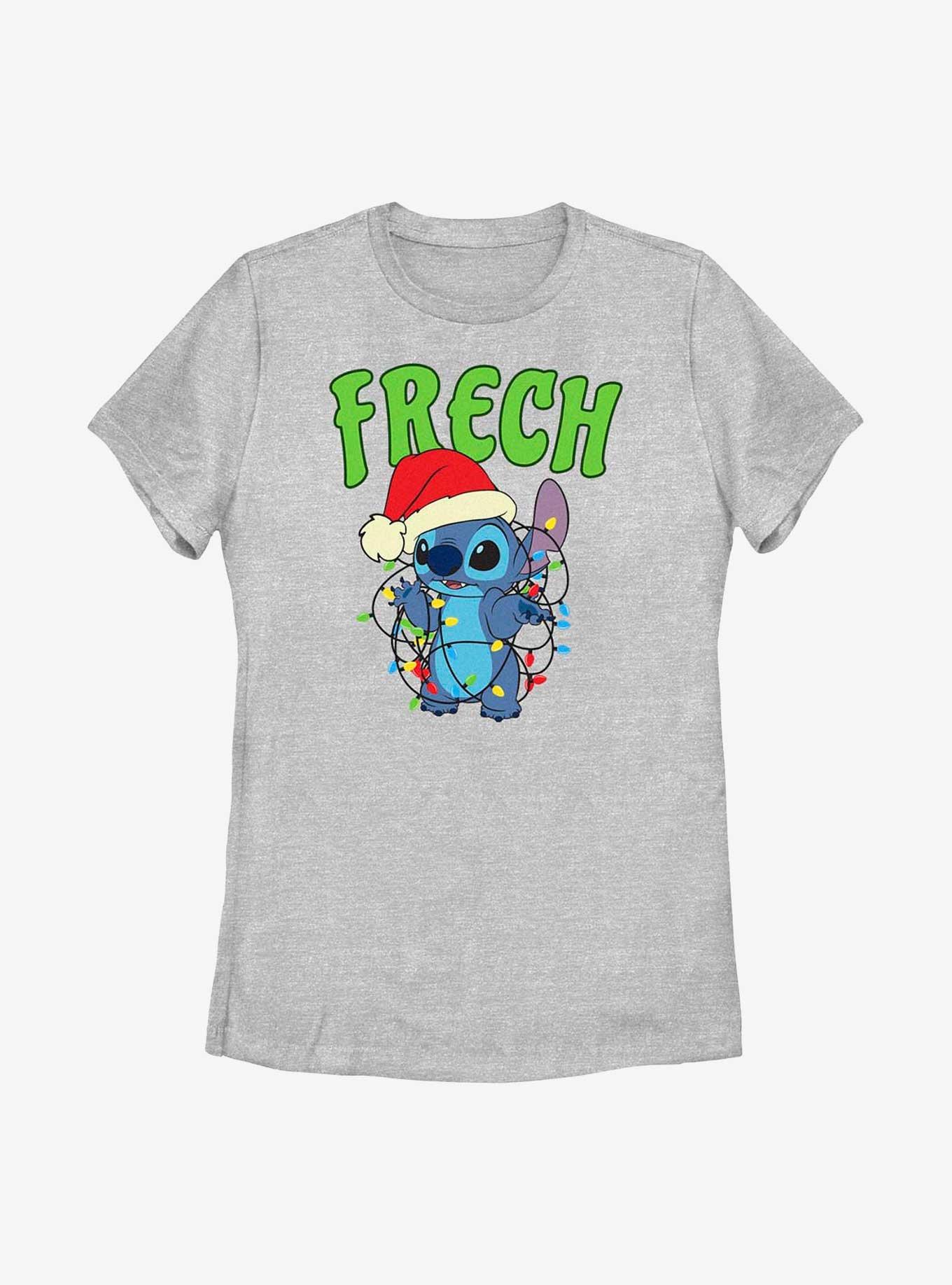 Disney Lilo & Stitch Frech Naughty in German Womens T-Shirt, ATH HTR, hi-res