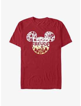 Disney Mickey Mouse Freude Joy in German Ears T-Shirt, , hi-res