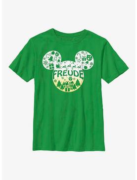Disney Mickey Mouse Freude Joy in German Ears Youth T-Shirt, , hi-res