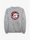 Disney Mickey Mouse Frohliche Weihnachten Merry Christmas in German Sweatshirt, ATH HTR, hi-res