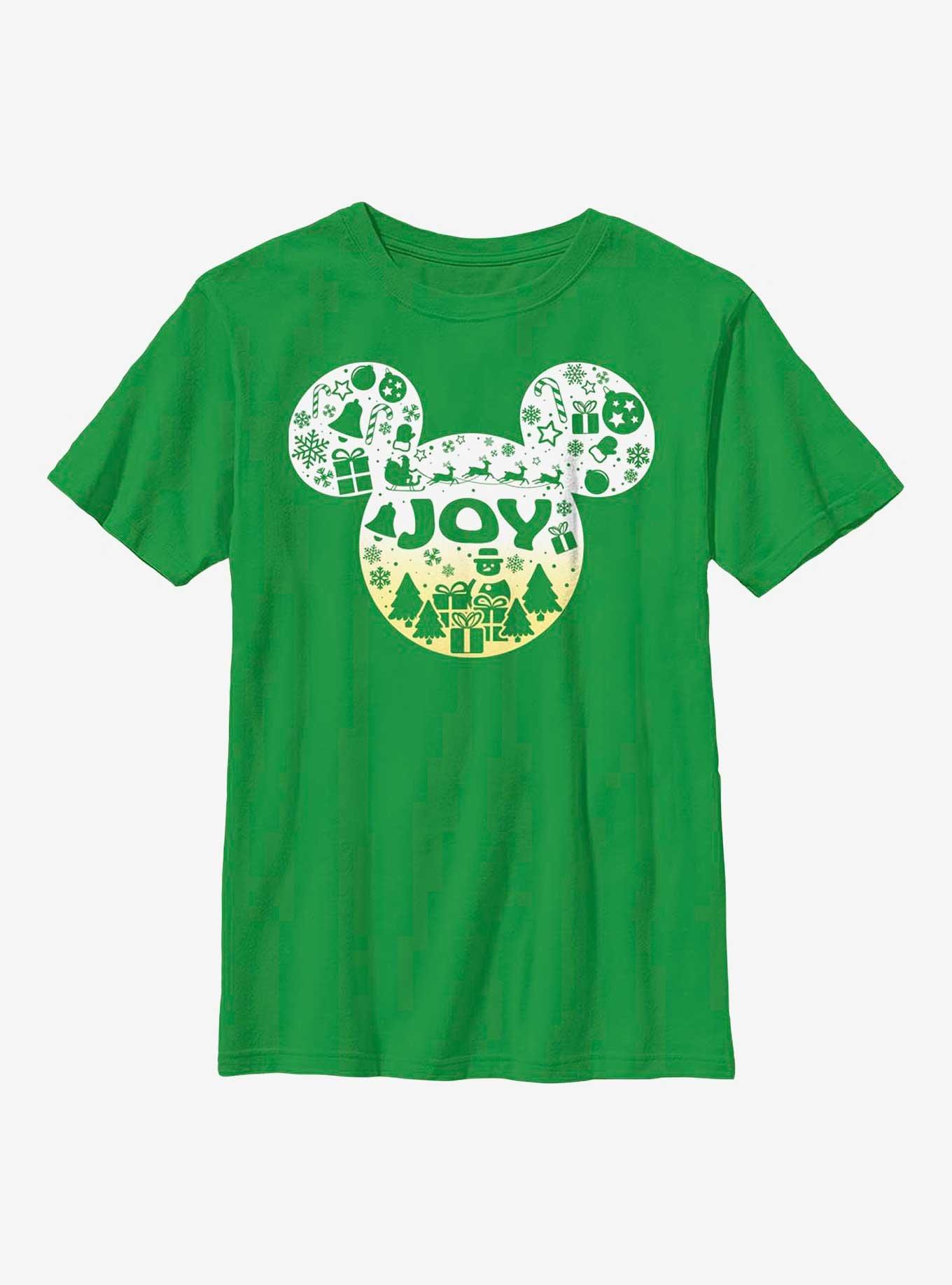 Disney Mickey Mouse Joy Ears Youth T-Shirt, , hi-res