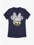 Disney Minnie Mouse Alegria Joy in Spanish Ears Womens T-Shirt, NAVY, hi-res