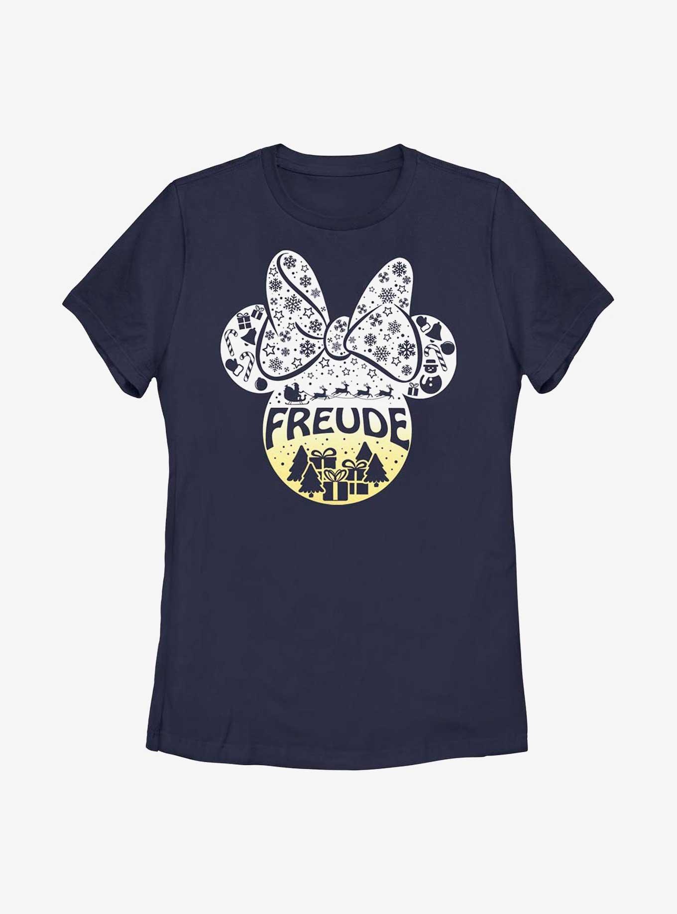 Disney Minnie Mouse Freude Joy in German Ears Womens T-Shirt, , hi-res