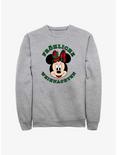Disney Minnie Mouse Frohliche Weihnachten Merry Christmas in German Sweatshirt, ATH HTR, hi-res