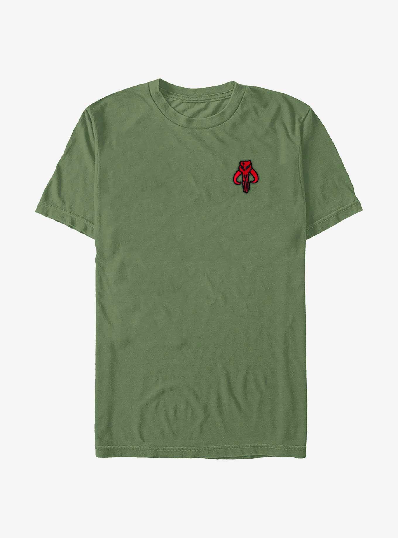 Star Wars Embroidered Mythosaur Skull T-Shirt, MIL GRN, hi-res