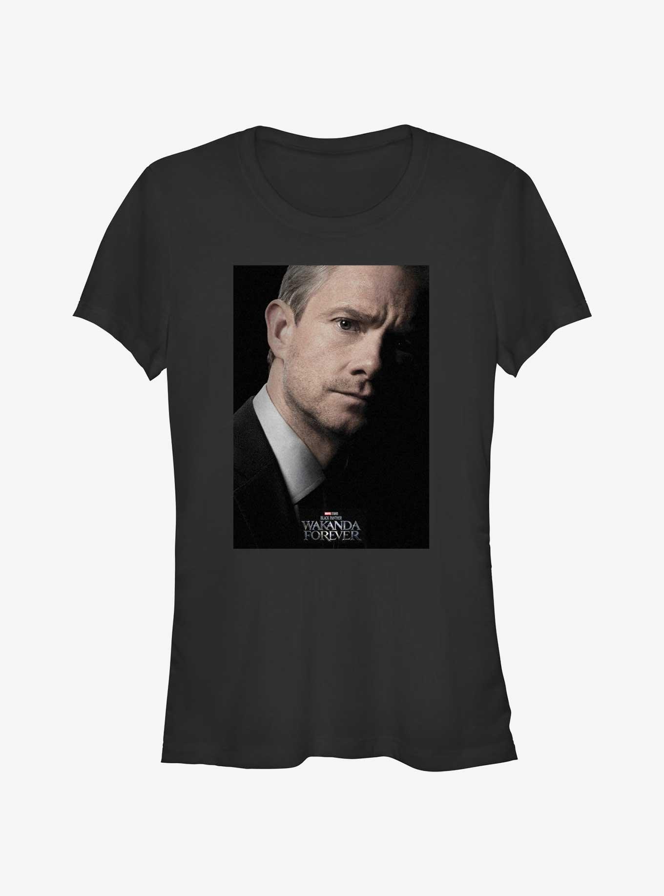 Marvel Black Panther: Wakanda Forever Agent Ross Movie Poster Girls T-Shirt, , hi-res
