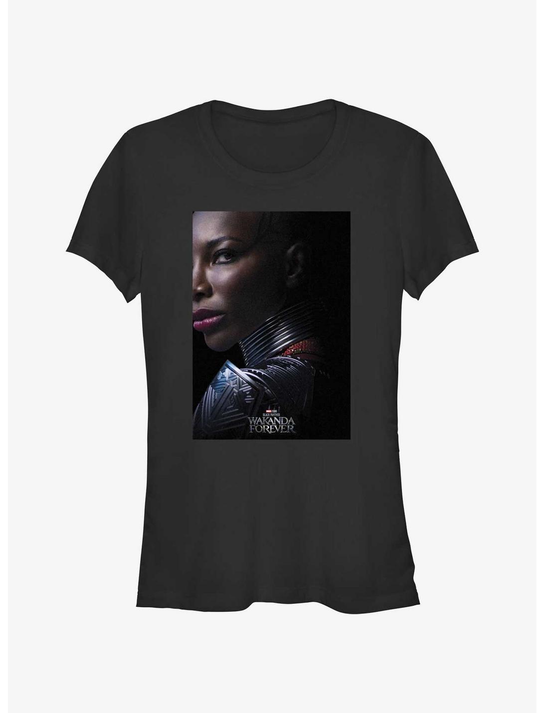 Marvel Black Panther: Wakanda Forever Aneka Movie Poster Girls T-Shirt, BLACK, hi-res