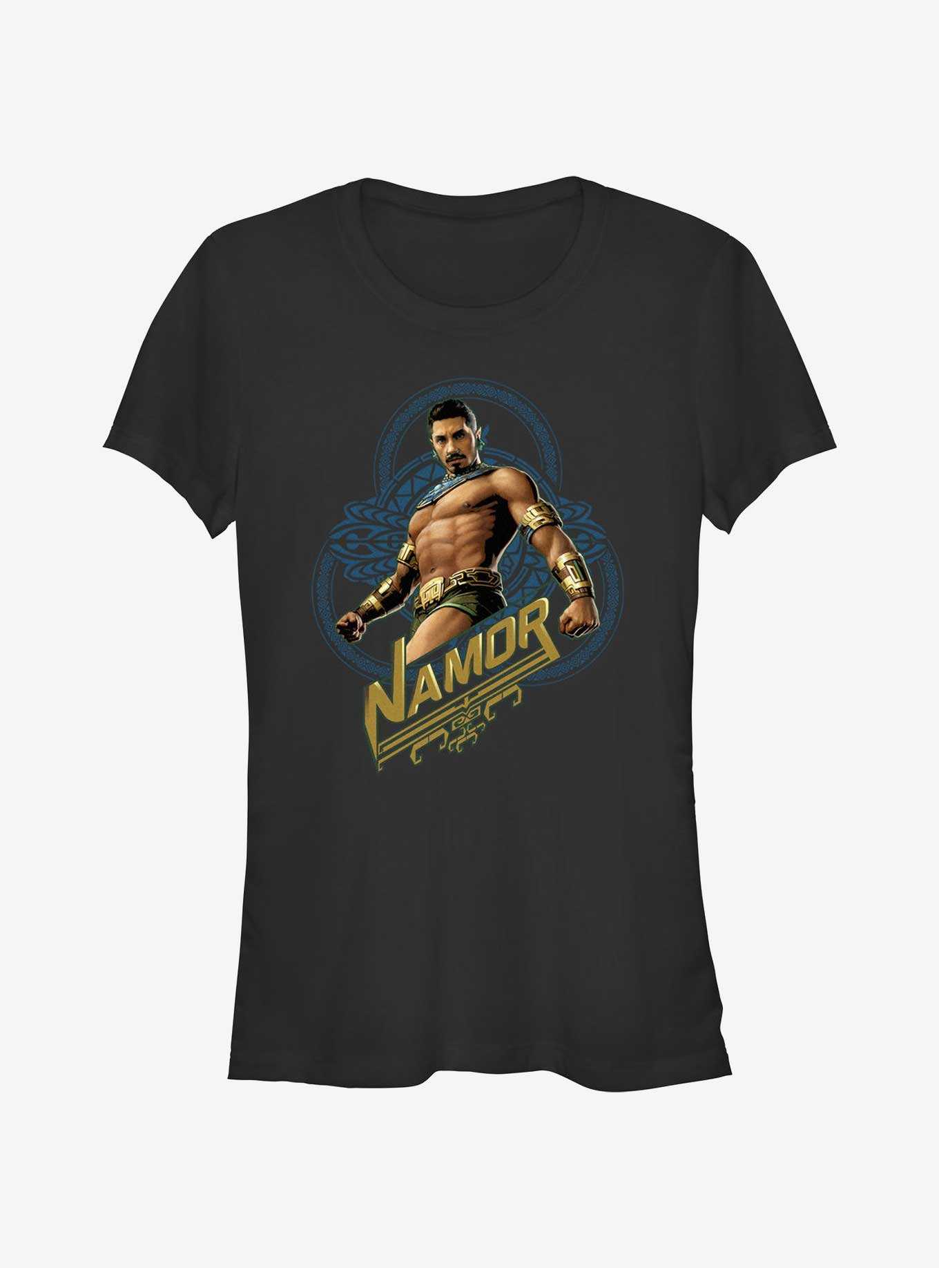 Marvel Black Panther: Wakanda Forever Namor Sea King Girls T-Shirt, , hi-res