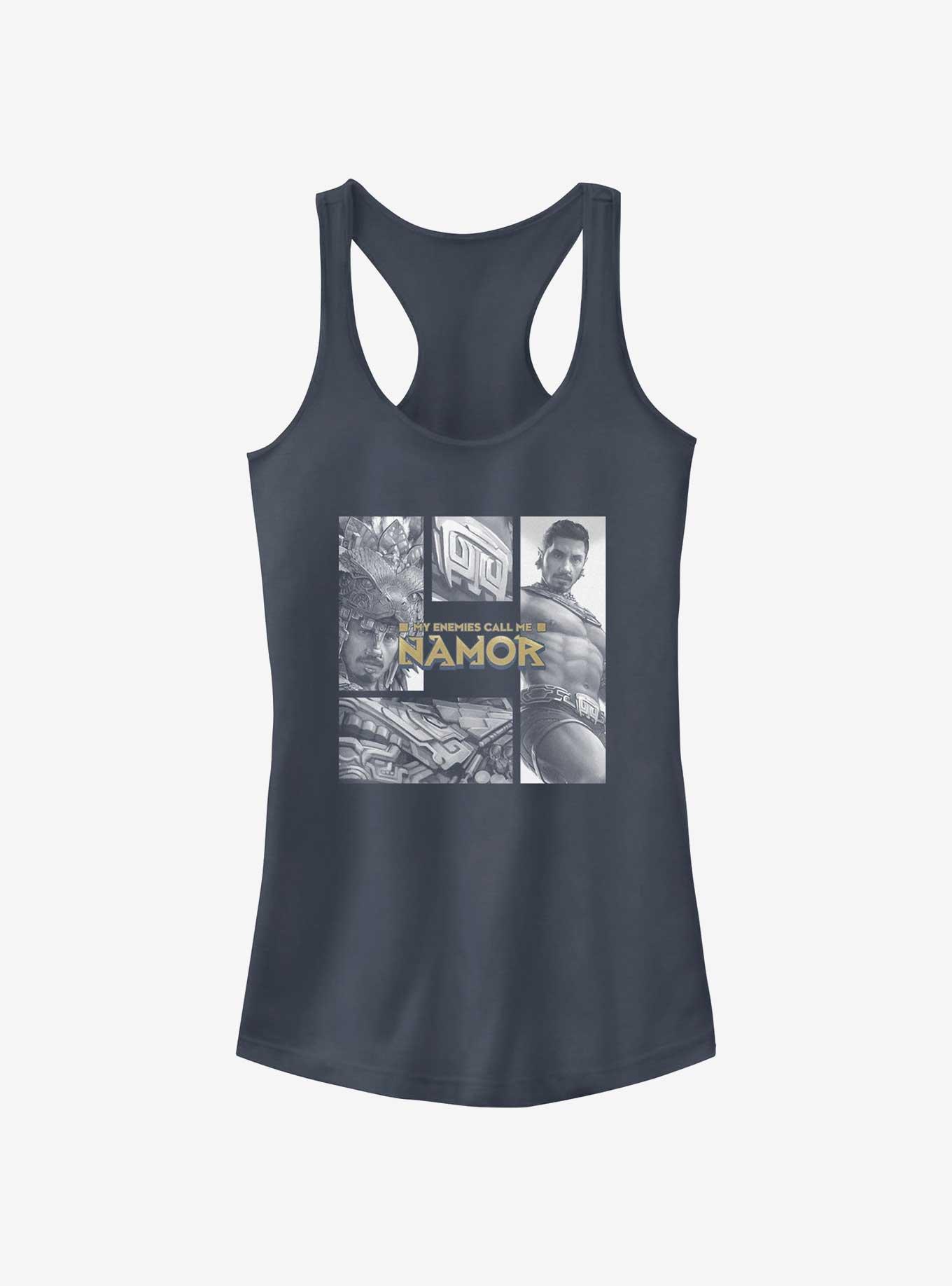 Marvel Black Panther: Wakanda Forever Enemies Call Me Namor Girls Tank, , hi-res