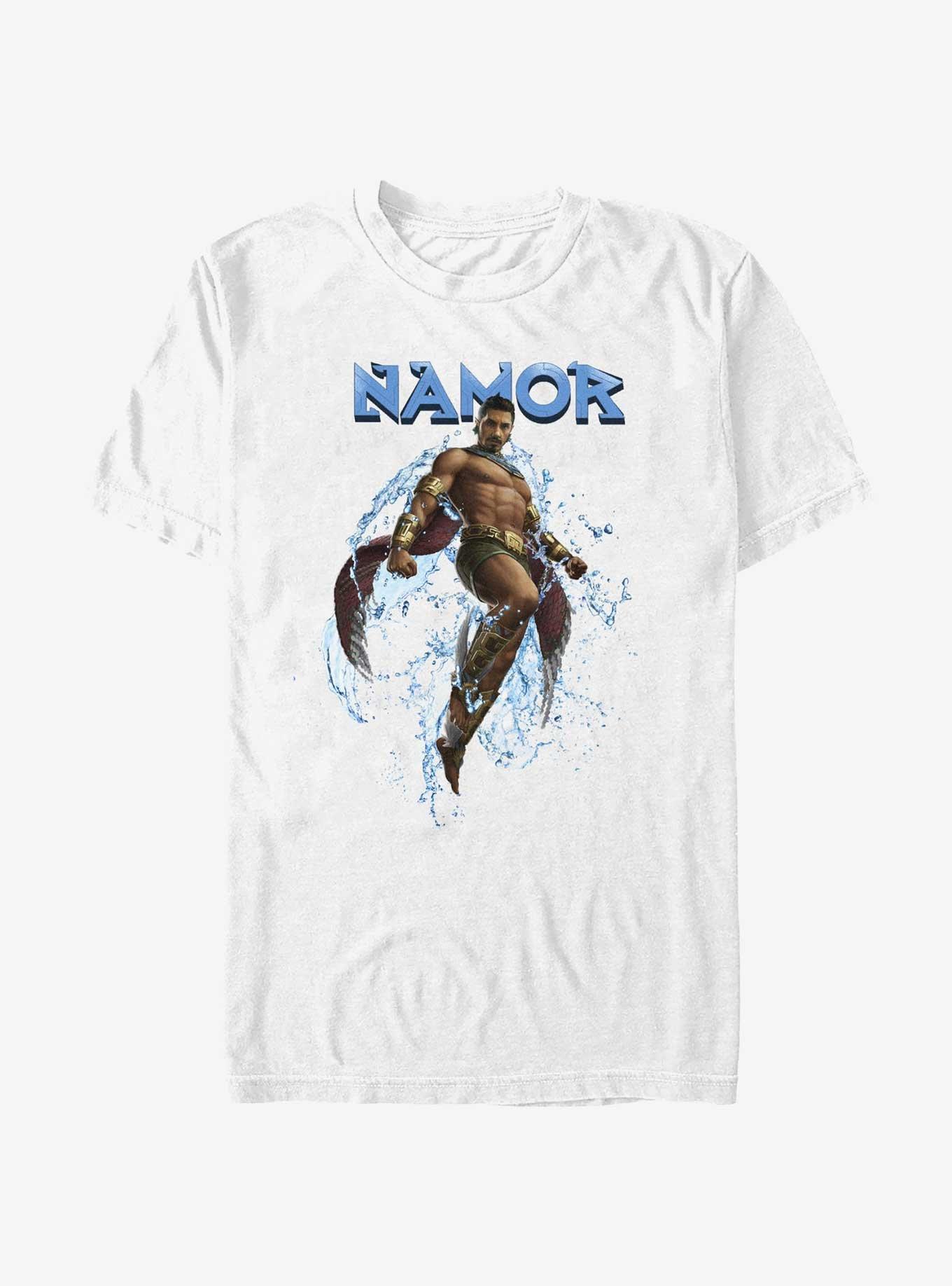 Marvel Black Panther: Wakanda Forever Namor I Believe I Can Fly T-Shirt, WHITE, hi-res