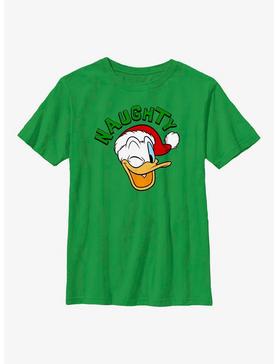 Disney Donald Duck Naughty Holiday Youth T-Shirt, , hi-res