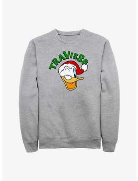 Disney Donald Duck Travieso Holiday in Spanish Sweatshirt, , hi-res
