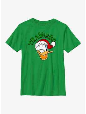 Disney Donald Duck Travieso Holiday in Spanish Youth T-Shirt, , hi-res