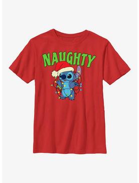 Disney Lilo & Stitch Naughty Stitch Youth T-Shirt, , hi-res