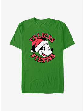 Disney Mickey Mouse Felices Fiestas Happy Holidays in Spanish T-Shirt, , hi-res