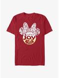 Disney Minnie Mouse Joy Ears T-Shirt, CARDINAL, hi-res