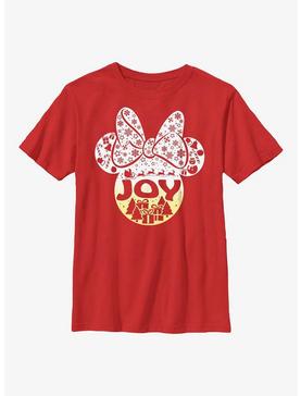 Disney Minnie Mouse Joy Ears Youth T-Shirt, , hi-res