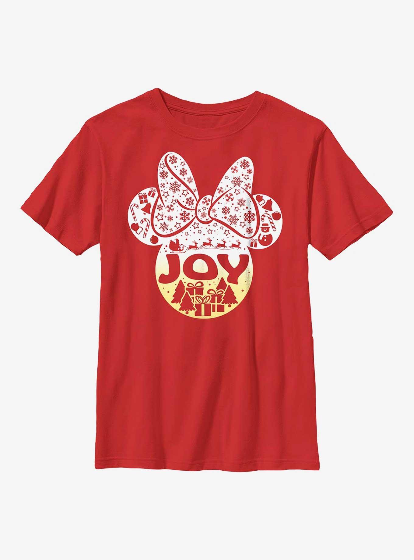 Disney Minnie Mouse Joy Ears Youth T-Shirt, , hi-res