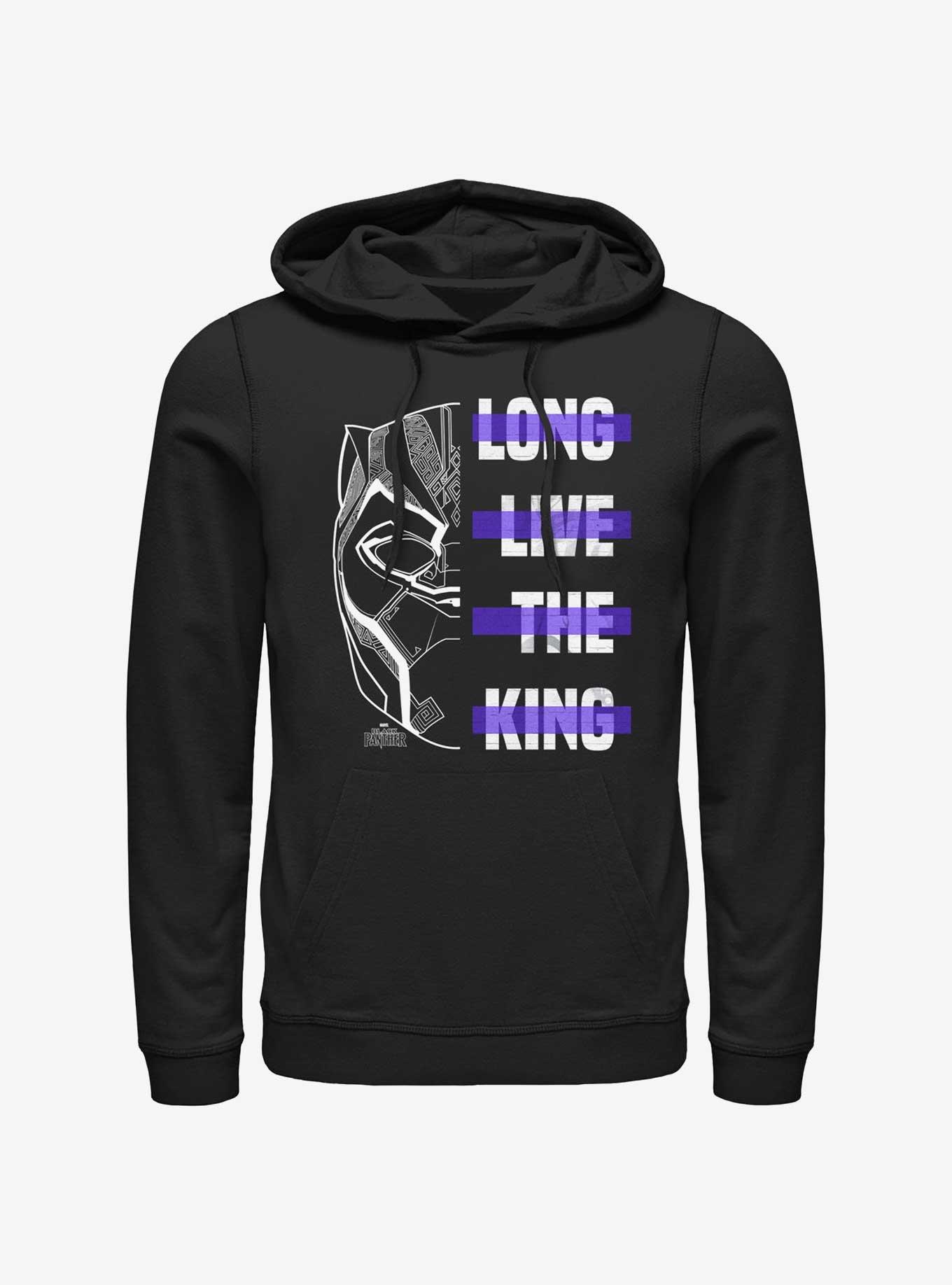 Marvel Black Panther Long Live The King Hoodie, , hi-res