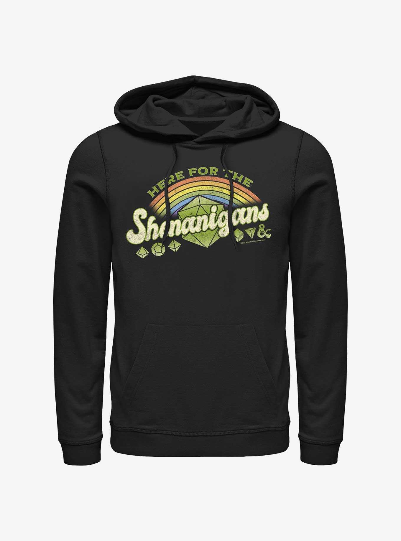 Dungeons And Dragons Here For Shenanigans Hoodie, , hi-res