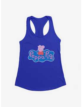 Peppa Pig Logo Girls Tank, , hi-res
