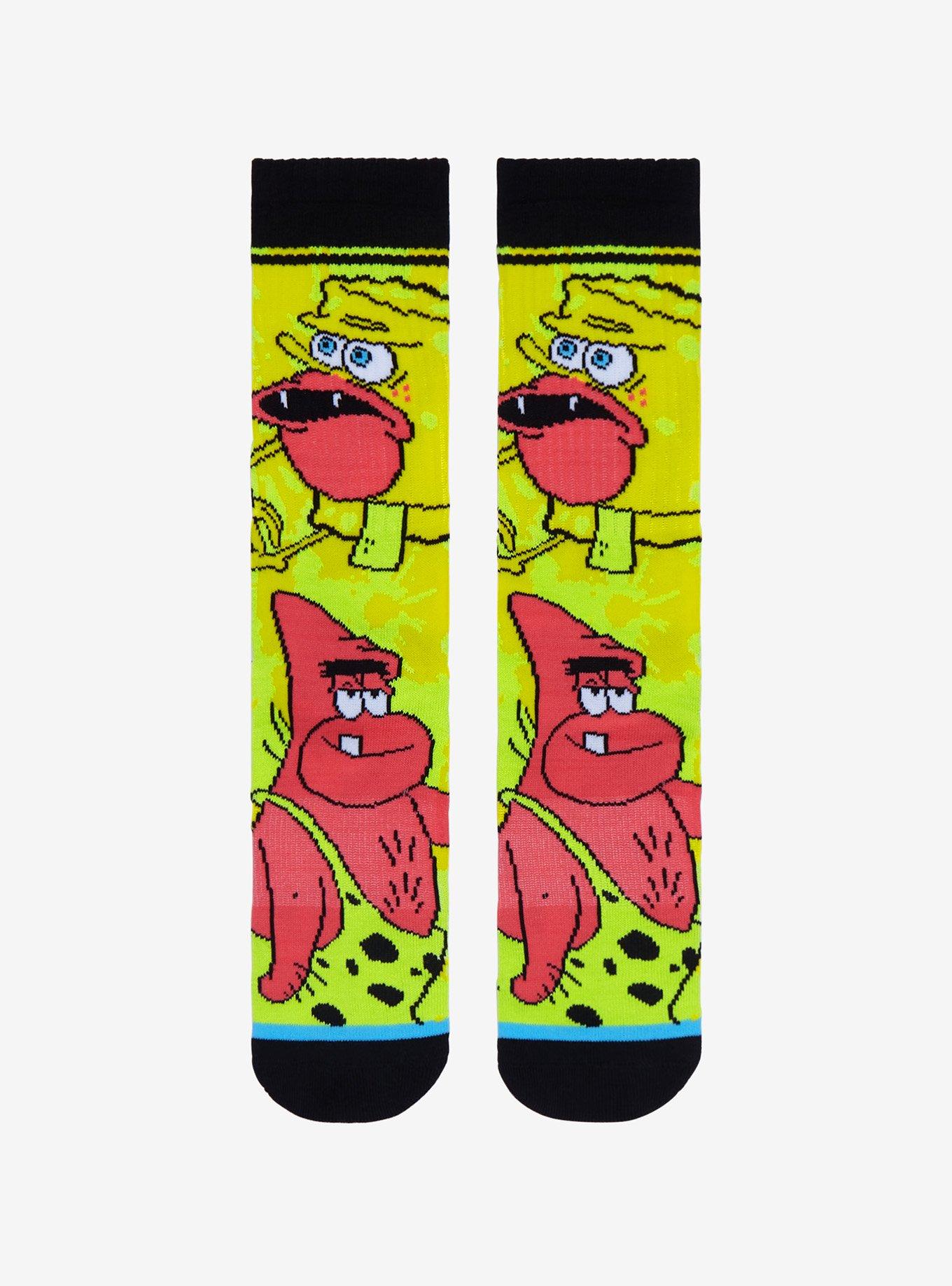 Spongebob SquarePants Men’s Socks Scared Bob