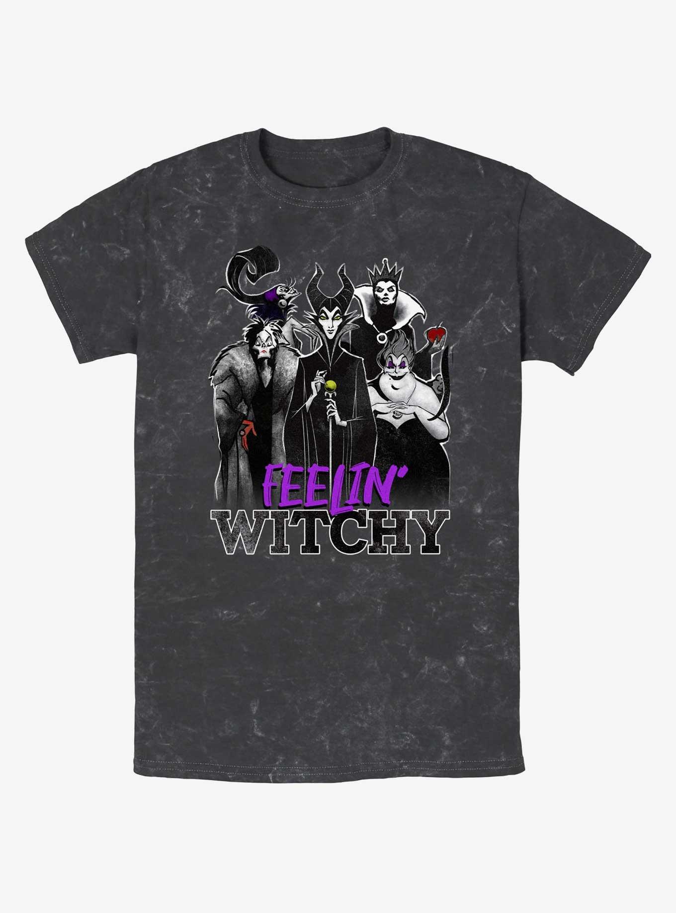 Disney Villains Feelin' Witchy T-Shirt, BLACK, hi-res