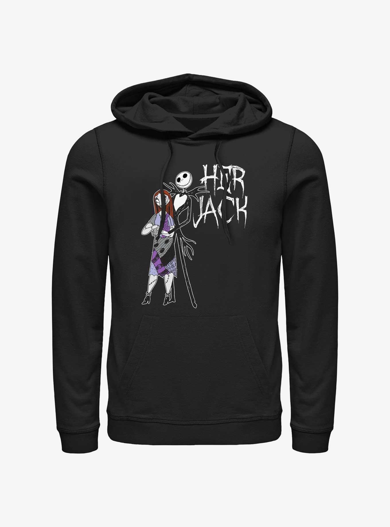 Disney The Nightmare Before Christmas Her Jack Hoodie, BLACK, hi-res